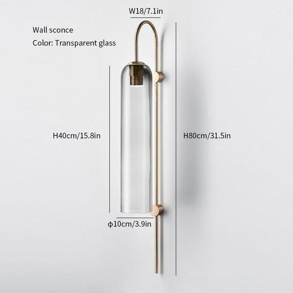 Glass Wall Sconce/ Pendant Lamp