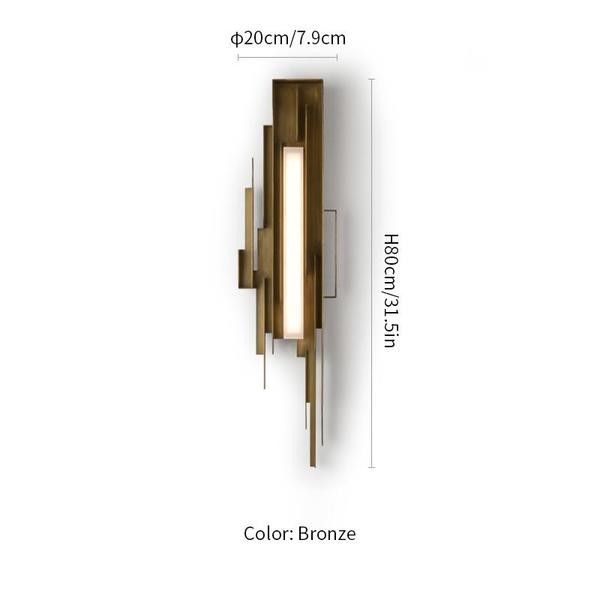 Metal Sculpted Sconce