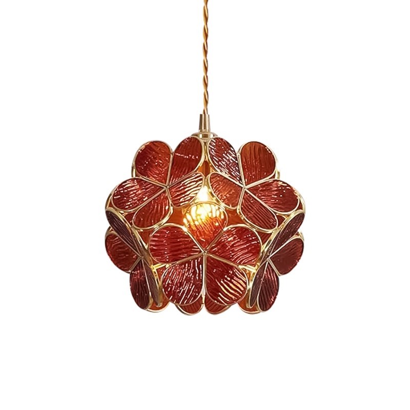 Glass Petal Pendant Lights