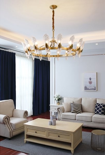 Chandelier/Brass