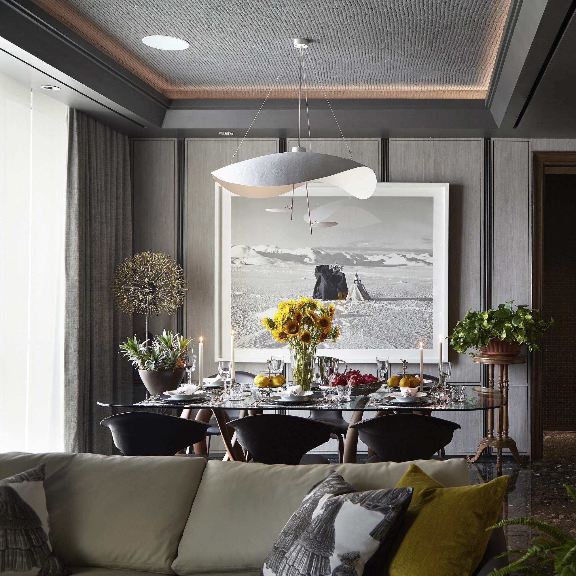 Lederam Manta Pendant / Ceiling light
