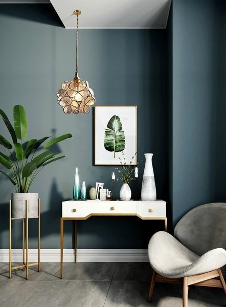 Glass Petal Pendant Lights
