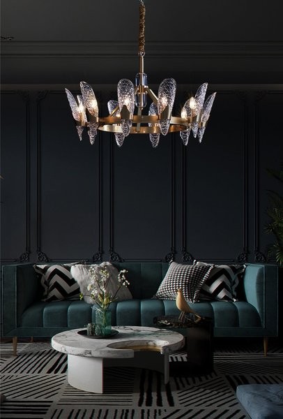 Chandelier/Brass