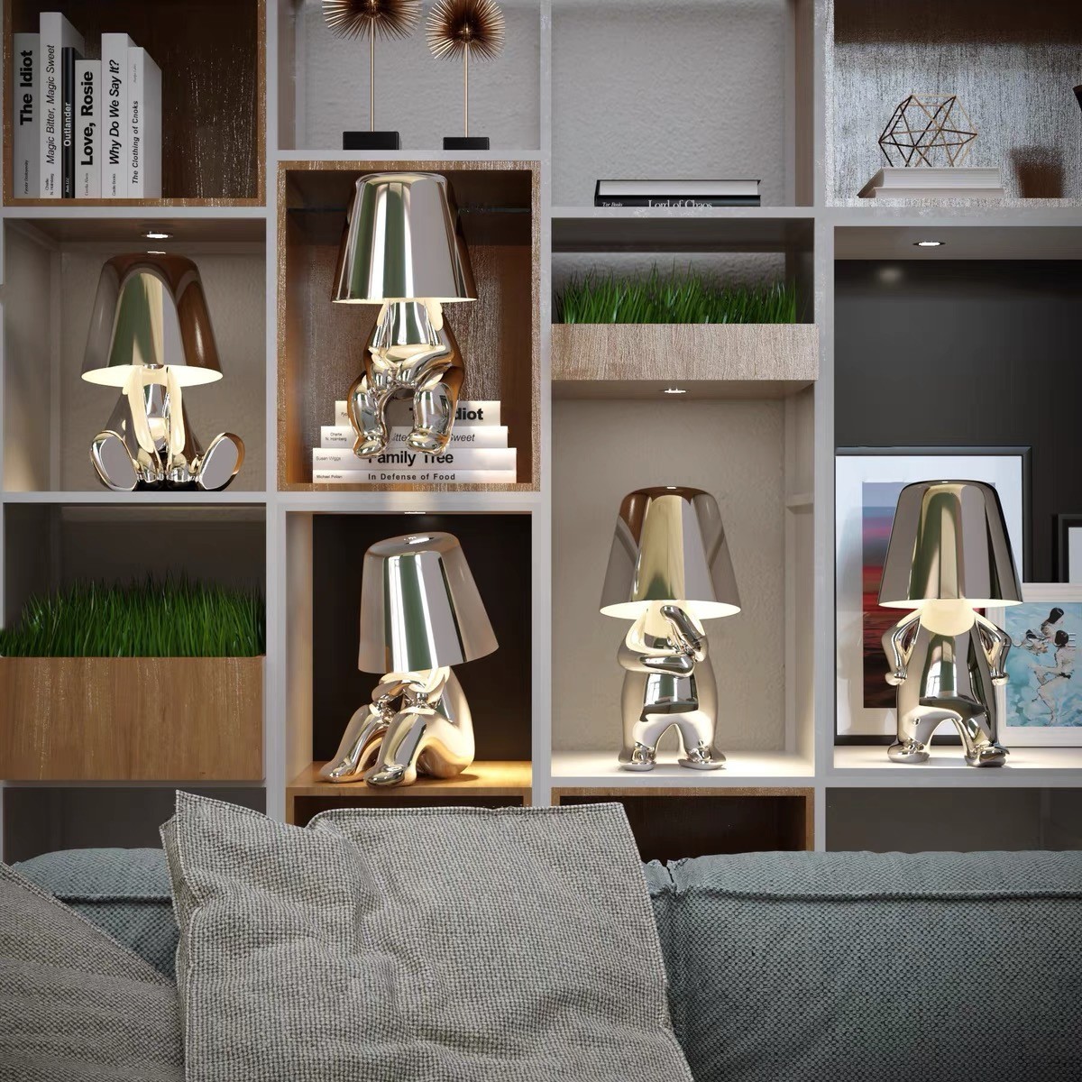 Golden Brothers Lamp