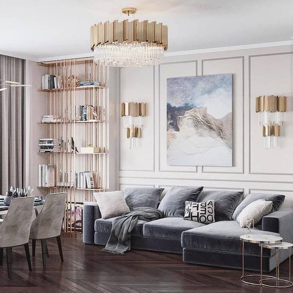 Empire chandelier