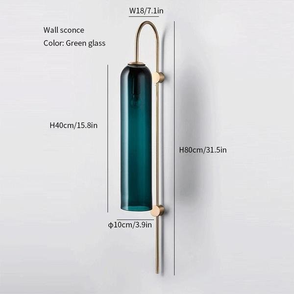 Glass Wall Sconce/ Pendant Lamp