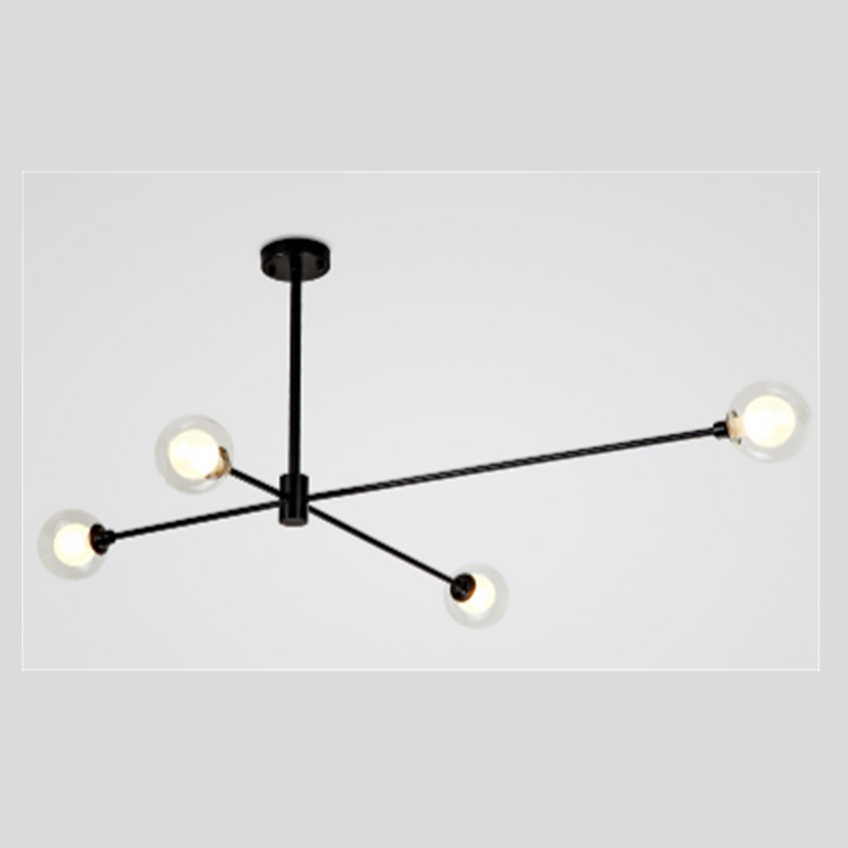Glass Ball Molecular Pendant Lamp