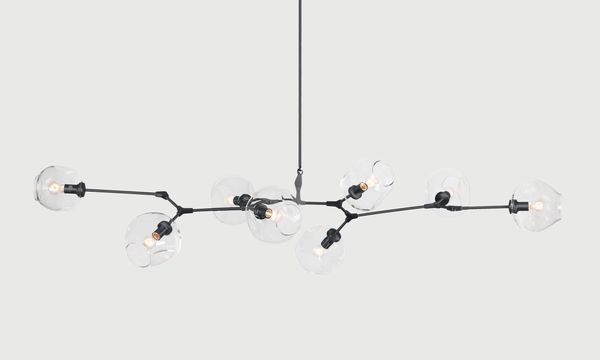 Branching bubble chandelier