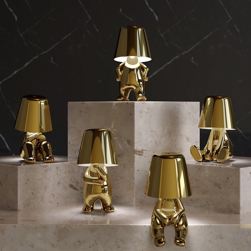 Golden Brothers Lamp