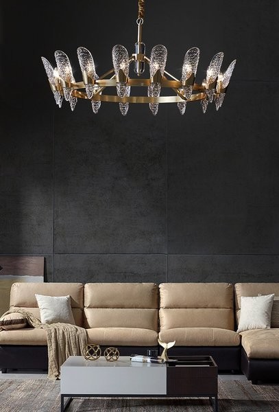 Chandelier/Brass