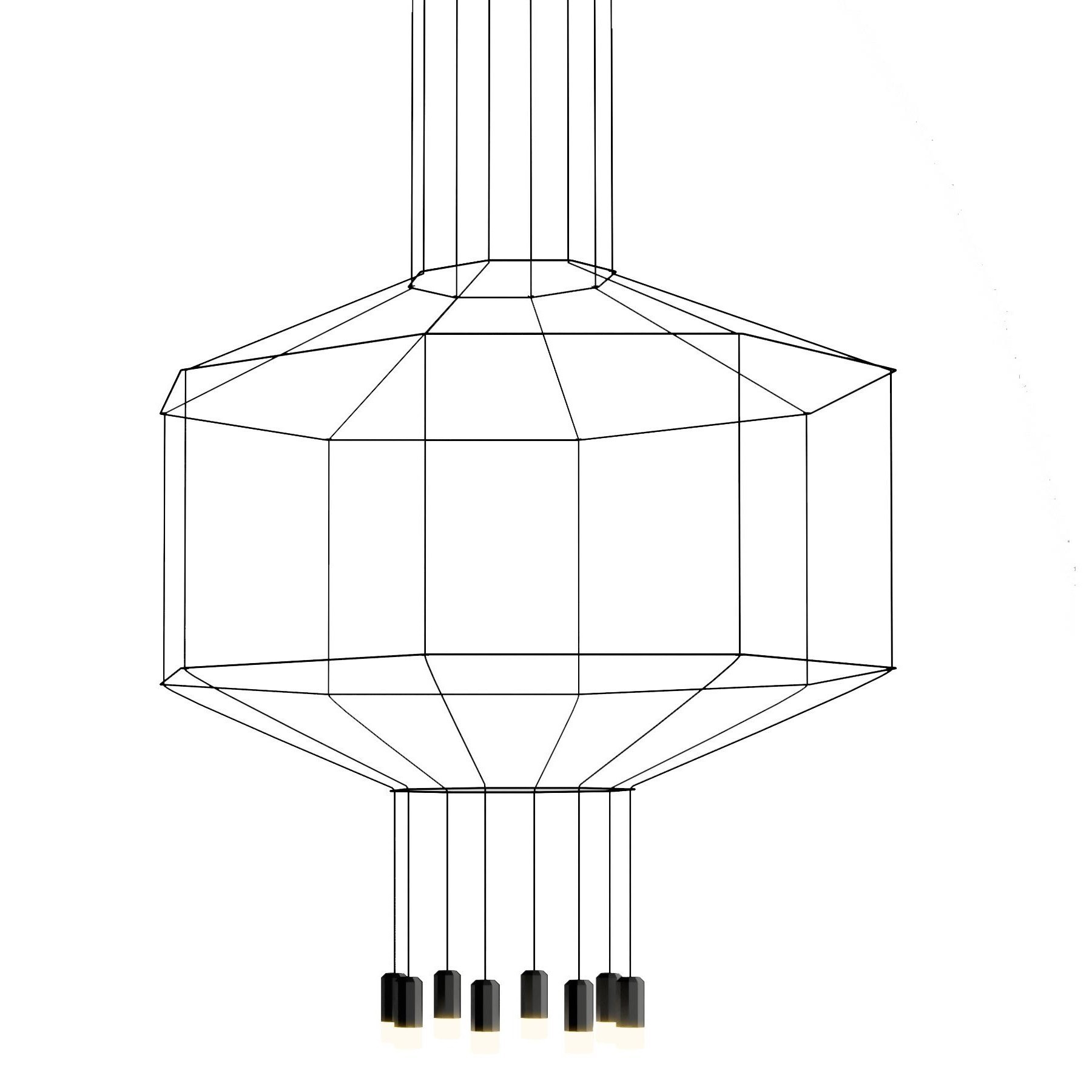 Wireflow Chandelier