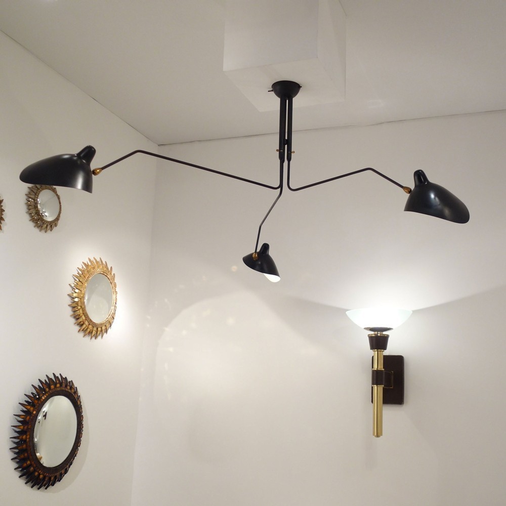 Serge Mouille Ceiling Lamp