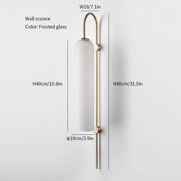 Glass Wall Sconce/ Pendant Lamp