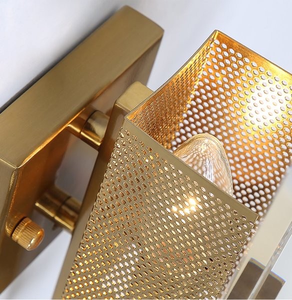 Ice crystal wall lamp Crystal Sconce