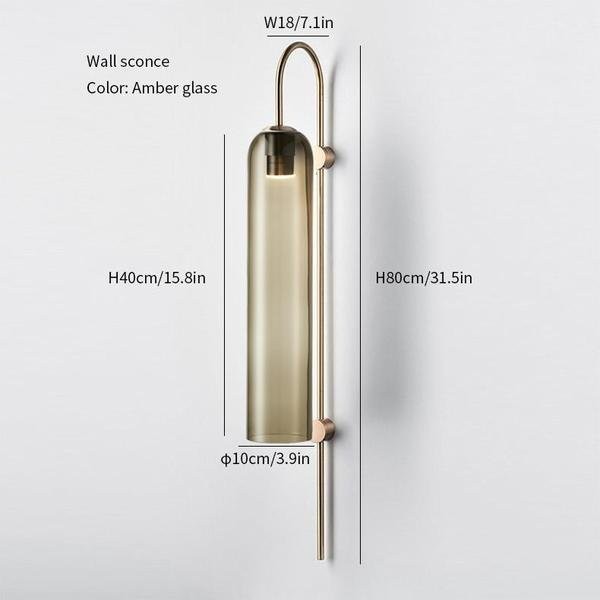Glass Wall Sconce/ Pendant Lamp