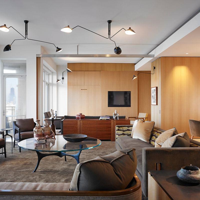 Serge Mouille Ceiling Lamp