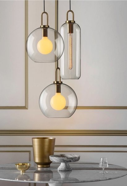 Glass Pendant Light