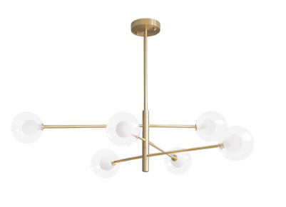 Glass Ball Molecular Pendant Lamp