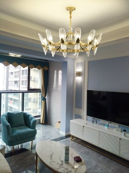Chandelier/Brass