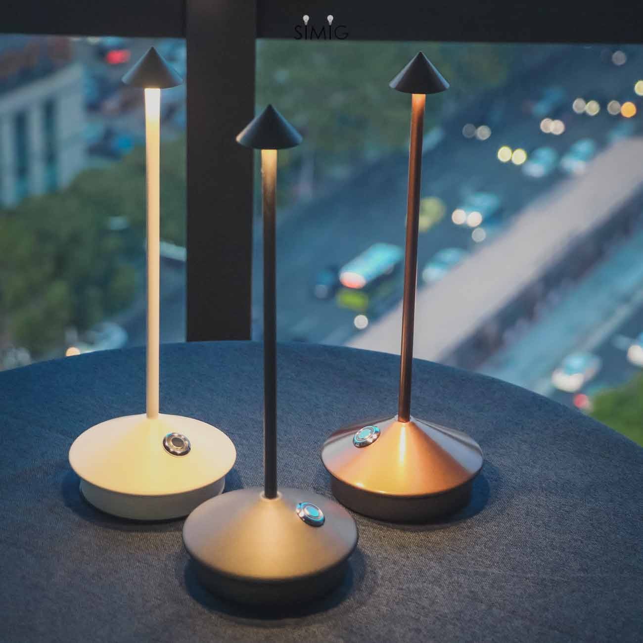 Pine Rechargeable LED Table Lamp