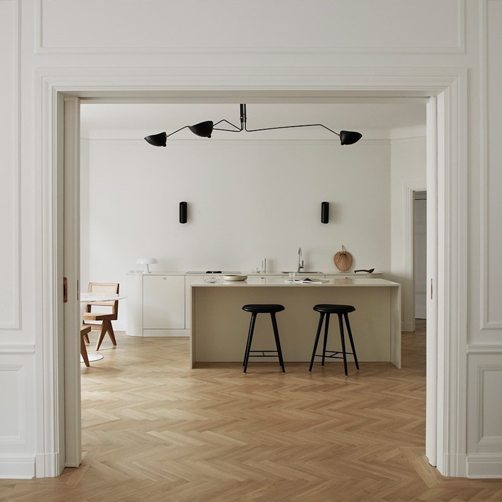Serge Mouille Ceiling Lamp