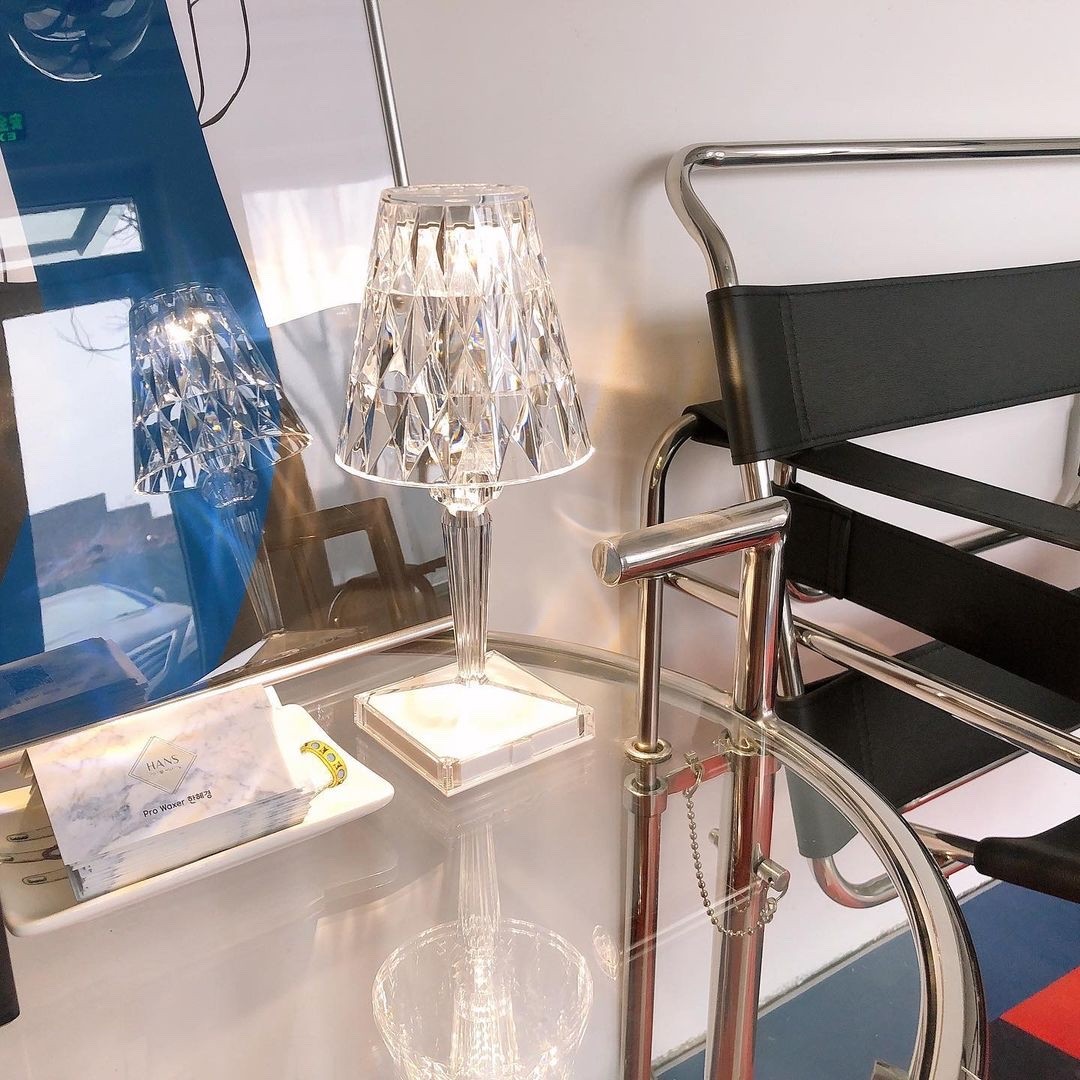 Battery LED Table Lamp