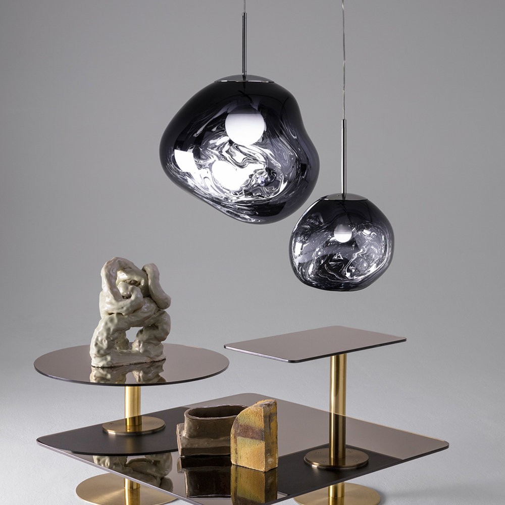 Glass Melt Pendant Light