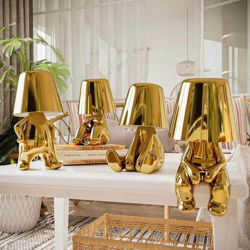 Golden Brothers Lamp