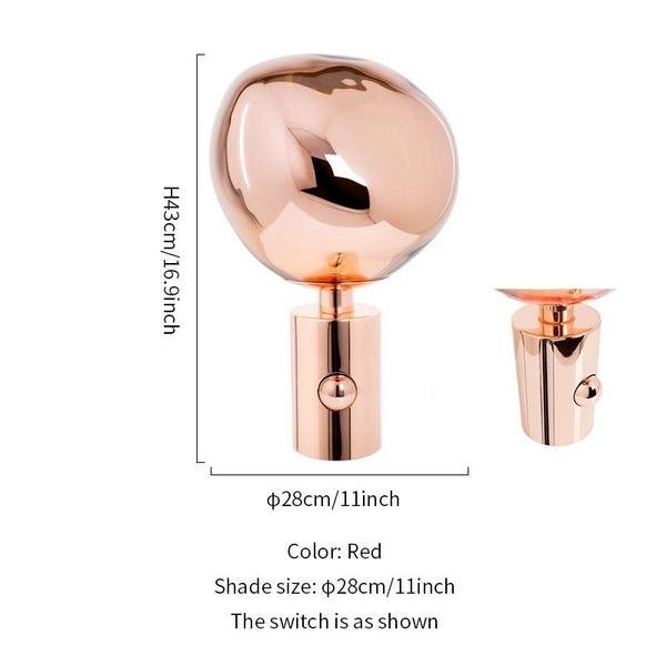 Melt Floor and Table Lamp