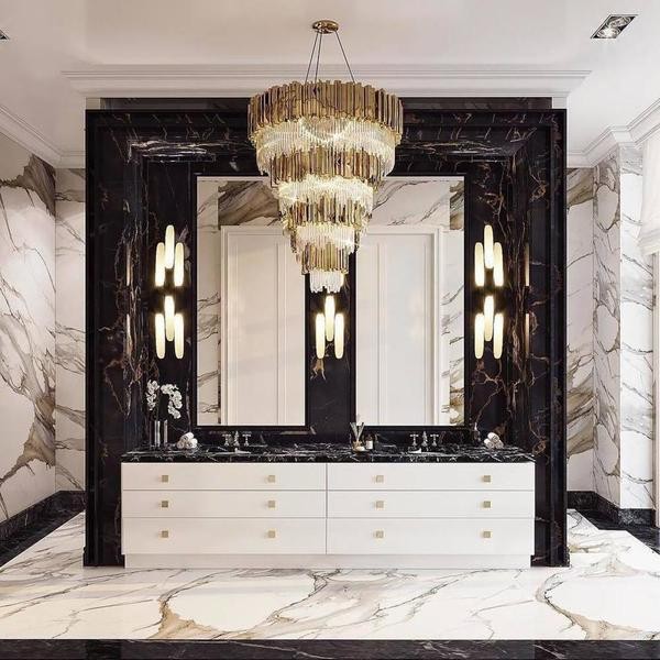 Empire chandelier