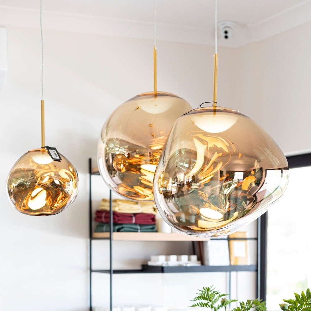 Glass Melt Pendant Light