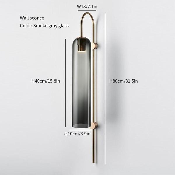 Glass Wall Sconce/ Pendant Lamp