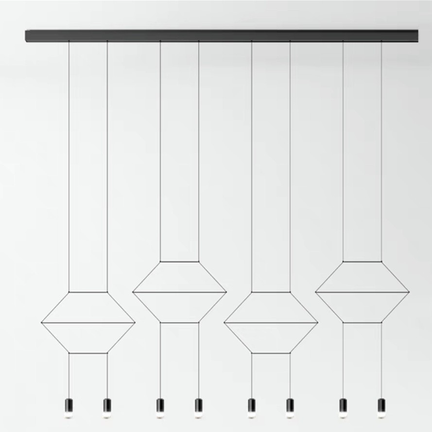 Wireflow Chandelier