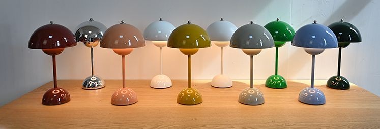 Flowerpot VP9 Portable Table Lamp