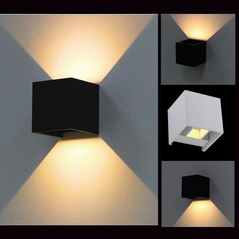 Cube LED Wall Light